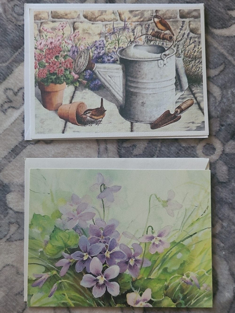 2 Pretty Birthday Cards